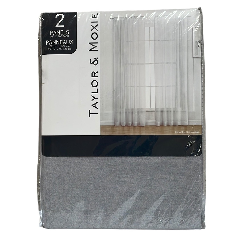 Taylor & Moxie - 2 Panels Curtains